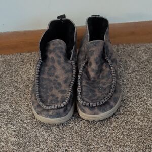 Hey Dude Leopard Print Casual Shoes